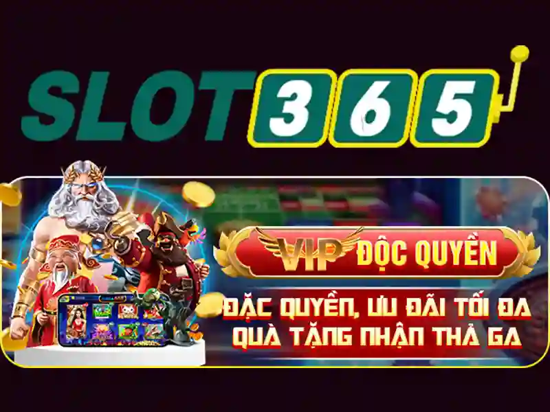 Giao diện trang chủ khuyến mãi Slot365 với nhiều ưu đãi hấp dẫn
